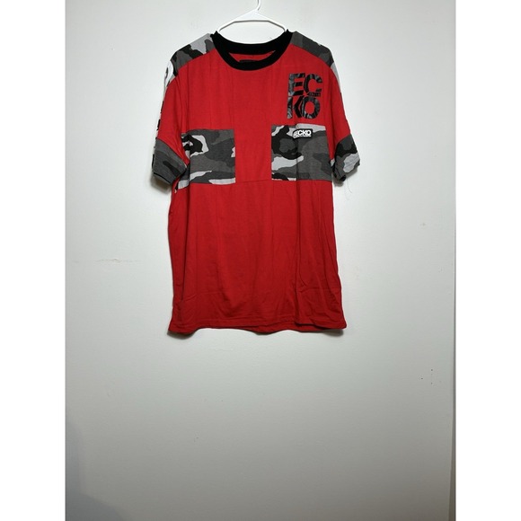 Other - NEW!! Ecko Short Sleeve Tee Men's‎ Large Red Streetwear Cotton